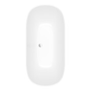 V&B Baignoire ANTHEUS 155x75 cm, autoportante, blanc pierre