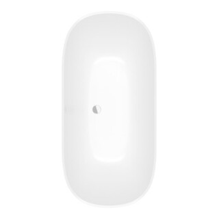 V&B Baignoire ANTHEUS 155x75 cm, fr, Couleur échantillon sur demande, blanc brillant