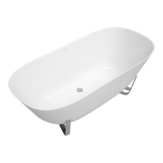 V&B Baignoire Antheus 175x80 cm, autoportante, blanche