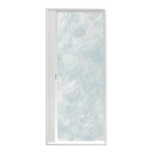 V&B Baignoire Collaro 1800x800x620mm rectangulaire à système CC TP2 Stone White