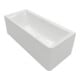 V&B Baignoire encastrée Subway 3.0 180×80 cm gauche Quaryl blanc