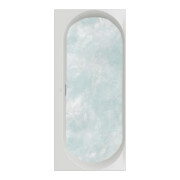 V&B Baignoire Loop&Friends LOF 1800x800x625mm coin droit avec système CC TP2 Blanc Alpine