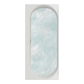 V&B Baignoire Loop&Friends LOF 1800x800x625mm droite rectangulaire avec système AP TP1 Stone White