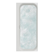 V&B Baignoire Loop&Friends LSF 1700x750x625mm coin droit avec système AP TP2 blanc alpin