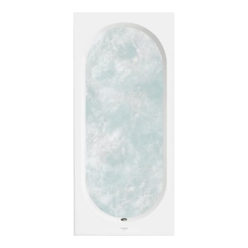 V&B Baignoire O.novo 1700x700x475mm rectangulaire avec Sys AE TP2 MT Blanc Alpin