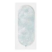 V&B Baignoire O.novo 1700x700x475mm rectangulaire avec système AP TP1 Blanc Alpin