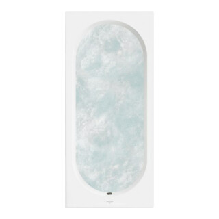 V&B Baignoire O.novo 1700x700x475mm rectangulaire avec système AP TP2 Blanc Alpin
