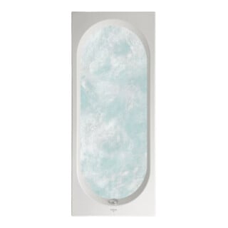 V&B Baignoire O.novo 1700x750x495mm rectangulaire avec système HE TP2 Blanc Alpin