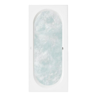 V&B Baignoire O.novo 1800x800x525mm rectangulaire avec système AE TP1 Blanc Alpin