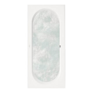 V&B Baignoire O.novo 1900x900x525mm rectangulaire droite avec système AE TP2 Blanc Alpine