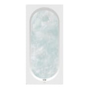 V&B Baignoire Oberon 1700x750x475mm rectangulaire avec sys AP TP1 MT blanc alpin