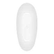 V&B Baignoire rectangulaire Antao 170x75x50cm, autoportante, blanc pierre
