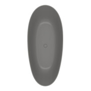 V&B Baignoire rectangulaire Antao 170x75x50cm, autoportante, grise