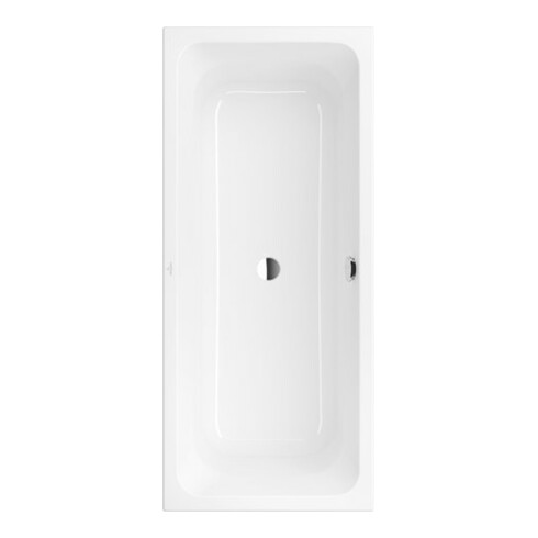 V&B Baignoire rectangulaire AVENTO Duo 160x70 cm, blanc, acrylique