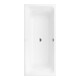 V&B Baignoire rectangulaire AVENTO Duo 170x75 cm, blanche, acrylique-1