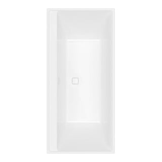 V&B Baignoire rectangulaire Collaro Duo 160x75 cm, version EB, blanc alpin, blanc