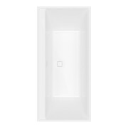 V&B Baignoire rectangulaire Collaro Duo 160x75 cm, version EB, blanc alpin, blanc