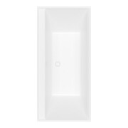 V&B Baignoire rectangulaire Collaro Duo 190x90cm, version encastrée, blanc pierre