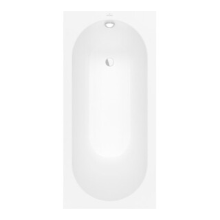 V&B Baignoire rectangulaire Oberon 160x75 cm, blanc pierre