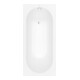 V&B Baignoire rectangulaire Oberon 160x75 cm, blanc pierre-1