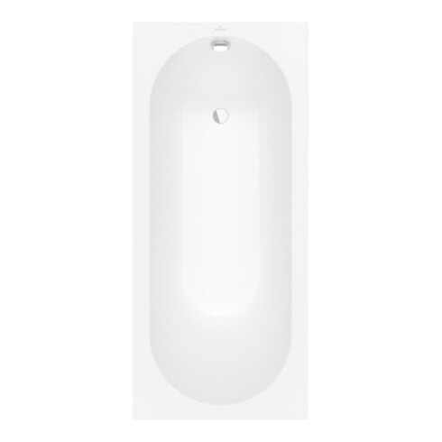 V&B Baignoire rectangulaire Oberon 170x75 cm, blanc pierre