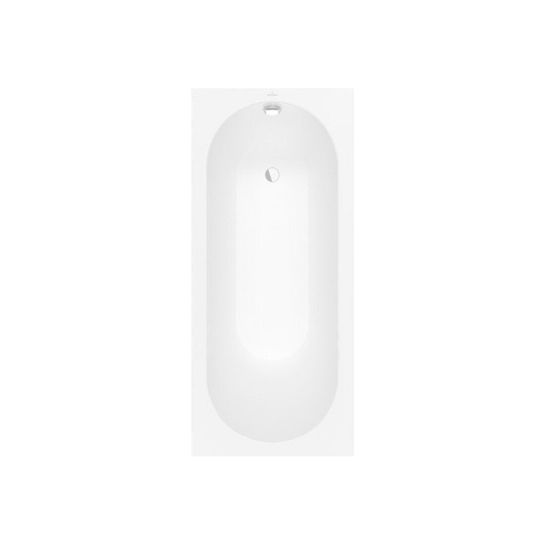 V&B Baignoire rectangulaire Oberon 170x75 cm, blanc pierre