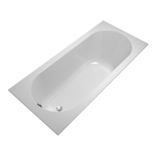 V&B Baignoire rectangulaire Oberon 170x75 cm, blanche