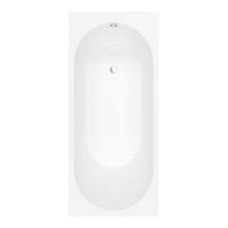 V&B Baignoire rectangulaire Oberon 2.0 180x80 cm, blanc pierre
