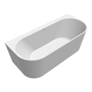 V&B Baignoire rectangulaire Oberon 2.0 180x80 cm, blanc pierre