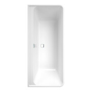 V&B Baignoire rectangulaire VD Collaro 179x79x62cm, montage avant, acrylique, blanc