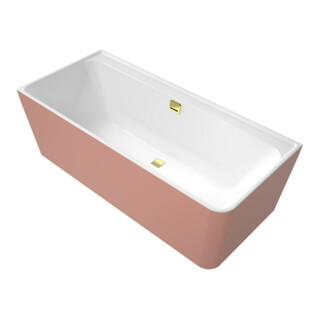 V&B Baignoire rectangulaire VJ Collaro 179x79x62 cm, acrylique, blanche, avec trop-plein