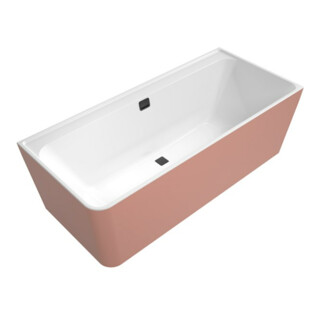 V&B Baignoire rectangulaire VN Collaro 179x79x62 cm, acrylique, blanche, droite, avec trop-plein