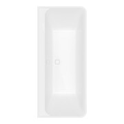 V&B Baignoire rectangulaire VP Collaro 179x79x47cm, pré-montage, acrylique, blanc