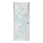 V&B Baignoire Squaro 1700x750x525mm rectangulaire à droite avec système AC TP1 Blanc Alpin