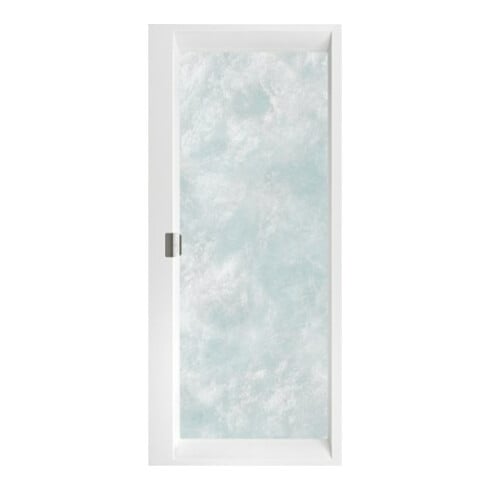 V&B Baignoire Squaro Edge 12 1700x750x475mm angle droit avec système AP TP2 Blanc Alpin