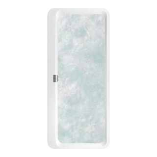 V&B Baignoire Squaro Edge 12 1800x800x475mm Ovale avec système AE TP2 Blanc Alpin