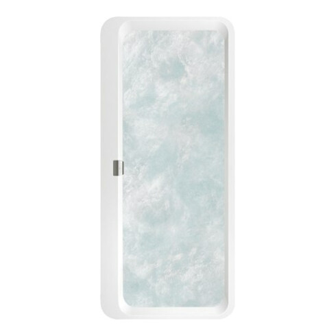 V&B Baignoire Squaro Edge 12 1800x800x475mm Ovale avec Système AP TP1 Blanc Alpine