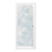 V&B Baignoire Subway 1800x800x505mm rectangulaire à droite avec système AP TP1 Blanc Alpine