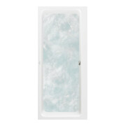V&B Baignoire Subway 1900x900x525mm rectangulaire avec système CE TP1 Blanc Alpine