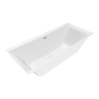 V&B Baignoire Subway 3.0 1800x800x480mm Duo Rectangle Stone White
