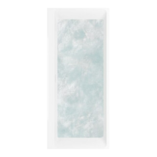 V&B Baignoire Subway 3.0 1800x800x625mm angle droit avec système CE TP1 Blanc Alpin
