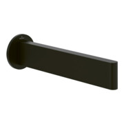 V&B Bec de baignoire Dawn mural, noir mat