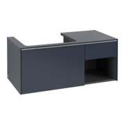 V&B Beck. caisson sous lavabo Subway 3.0 100,1x42,25x51,6cm, gauche, blanc mat
