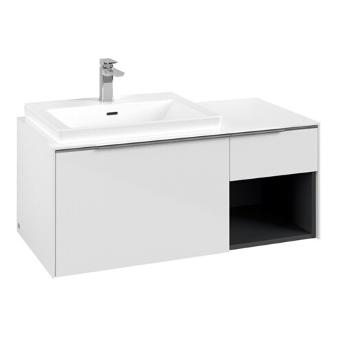 V&B Beck. li Subway 3.0 Meuble sous lavabo 100,1x42,25x51,6cm, o LE/Gr AL g, Bri w