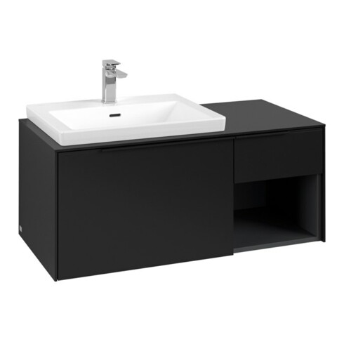 V&B Beck Meuble sous lavabo G. Subway 3.0 100,1x42,25x51,6cm, blanc mat/bleu