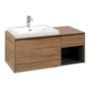 V&B Beck Meuble sous lavabo gauche Subway 3.0 100,1x42,25x51,6cm, avec LE/Gr vo b, Kan Oa