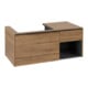 V&B Beck Meuble sous lavabo gauche Subway 3.0 100,1x42,25x51,6cm, avec LE/Gr vo b, Kan Oa-3