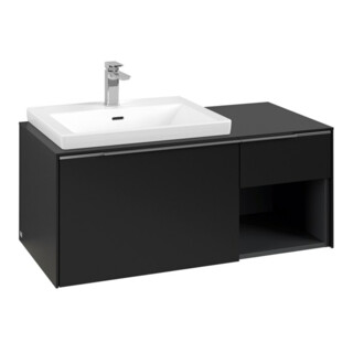 V&B Beck Meuble sous lavabo gauche Subway 3.0 100,1x42,25x51,6cm, m LE/Gr AL g, vo bla
