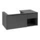 V&B Beck meuble sous-lavabo Subway 3.0 100,1x42,25x51,6cm, gauche, graphite-1