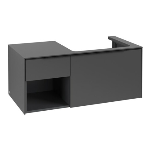 V&B Beck. meuble sous-lavabo Subway 3.0 100,1x42,25x51,6cm, o LE/Gr vo b, graph.